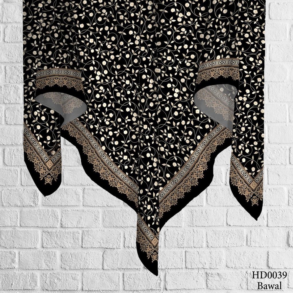 Tudung Bawal (Square Hijab) in HD0039