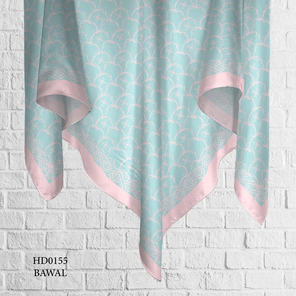 Tudung Bawal (Square Hijab) in HD0155